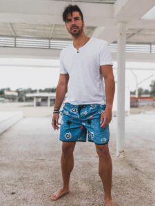 Μαγιό με tropic σχέδια 70-09