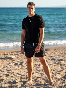 Ανδρικό Μαγιό Σορτς 70-57 Μαύρο