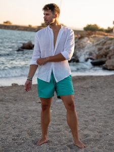 Ανδρικό Μαγιό Σορτς 70-59 Πράσινο