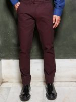 Ανδρικό παντελόνι LOREDO σε μπορντό 4557