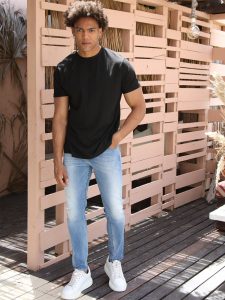 T-shirt Ανδρικό WIPEOUT 10-629 Μαύρο