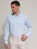 Πουκάμισο BOLOGNA 33-7366 Light Blue Slim-fit