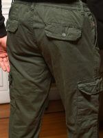 Παντελόνι Cargo Με Κορδόνι BLACKZI 88-148 Χακί - Image 8