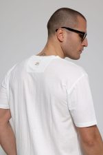 T-shirt Ανδρικό FRANKIE 205089 Λευκό - Image 4