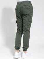 Παντελόνι Cargo Με Κορδόνι BLACKZI 88-148 Χακί - Image 5