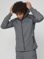 Ζακέτα Με Κουκούλα HOUSTON 2671 Ανθρακί