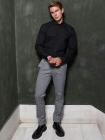 Υφασμάτινο Παντελόνι BOB 4467 Γκρι - Image 2