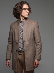 Ανδρικό Παλτό Jordan 260-240 Κάμελ