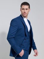 Κοστούμι Με Γιλέκο Houston 33-1699 Μπλε - Image 5