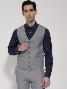 Ανδρικό Στιλάτο Γιλέκο Dack 9487 Indigo