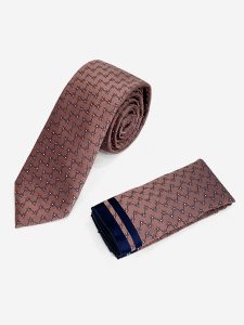 Ανδρική Γραβάτα Με Μαντηλάκι 33-6099 Dusty 6