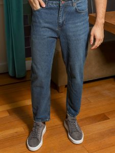 Ανδρικό Denim Παντελόνι Jean Αστραγάλου 40-168 Μπλε