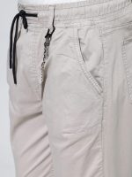 Υφασμάτινο Φορμοπαντέλονο Με λάστιχο & Κορδόνι 40-175 Μπεζ - Image 2