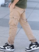 Ανδρικό Παντελόνι Cargo BLACKZI 88-158 Μπεζ