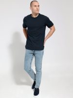 Ανδρικό Jean Παντελόνι Πεντάτσεπο 40-170 Ανοιχτό Μπλε - Image 2