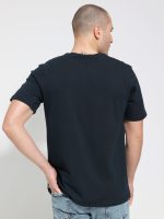 Κοντομάνικο Μπλουζάκι T-shirt 10-707 Μπλε - Μεγάλα Νούμερα - Image 4