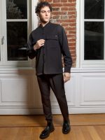 Ανδρικό Φορμοπαντέλονο 7/8 TERZILLO 4184 μαύρο - Image 2