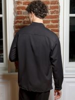 Over Πουκάμισο TERZILLO 2184 μαύρο - Image 3