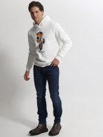 Ανδρική Μπλούζα Hoodie MASON 206104 Λευκό - Image 4