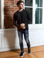 Μπλούζα Μακρυμάνικη Jack 206043 μαύρο - Image 4