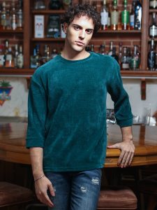 Μπλούζα Μανίκι 3/4 Horper 206044 πράσινο