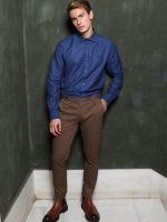 Παντελόνι Ανδρικό SERGIUS 4453 καμηλό - Image 2