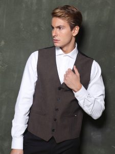 Ανδρικό Γιλέκο LOREDO 9557 καφέ