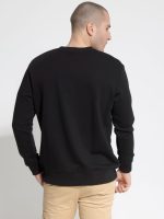 Ανδρική Λεπτή Μπλούζα Φούτερ 10-725 Μαύρο - Image 5