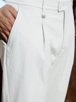 Ανδρικό Παντελόνι 7/8 AMADEO 4513 Λευκό - Image 3