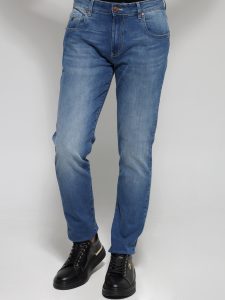 Ανδρικό Jean Παντελόνι Normal Fit 40-176 Μπλε