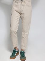 Ανδρικό Jean Παντελόνι Πεντάτσεπο 40-184 Μπεζ