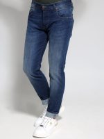 Ανδρικό Jean Παντελόνι Slim Fit 40-179 Μπλε - Image 4