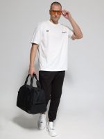 Ανδρικό Oversized Κοντομάνικο PEACE T-shirt 10-728 Λευκό - Image 3