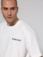 Ανδρικό Oversized Κοντομάνικο PEACE T-shirt 10-728 Λευκό