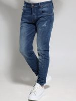 Ανδρικό Jean Παντελόνι Με Φθορές 40-177 Μπλε - Image 5