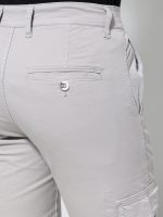 Ανδρικό Παντελόνι Cargo BLACKZI 88-165 Γκρι Ανοιχτό - Image 2