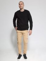 Ανδρικό Παντελόνι Cargo BLACKZI 88-164 Μπεζ - Image 5