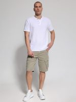 Ανδρική Cargo Βερμούδα 33-456016 Μπεζ