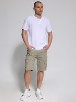 Ανδρική Cargo Βερμούδα 33-456016 Μπεζ - Image 4