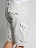 Ανδρική Cargo Βερμούδα 33-456016 Εκρού - Image 4