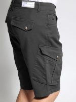 Ανδρική Cargo Βερμούδα 33-456016 Μαύρο - Image 3