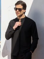 Ανδρικό Πουκάμισο Oversize LORO 2704 Μαύρο