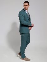 Ανδρικό Κοστούμι Με Γιλέκο BENITO 33-1619 Πράσινο - Image 5