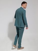 Ανδρικό Κοστούμι Με Γιλέκο BENITO 33-1619 Πράσινο - Image 6