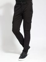 Ανδρικό Παντελόνι Cargo BLACKZI 88-163 Μαύρο - Image 3
