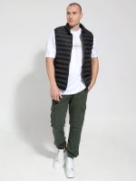 Ανδρικό Αμάνικο Μπουφάν 20-143 Μαύρο - Image 2