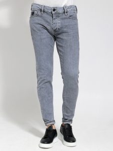 Ανδρικό Jean Παντελόνι Πεντάτσεπο 40-182 Γκρι