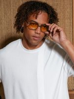 Ανδρικό T-shirt Oversize PONTE 270-314 Λευκό - Image 2