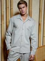 Ανδρικό Σακάκι-Πουκάμισο Over GIULIO 260-954 Γκρι