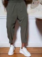 Παντελόνι Με Λάστιχο 7/8 VALERIO 210-957 Χακί